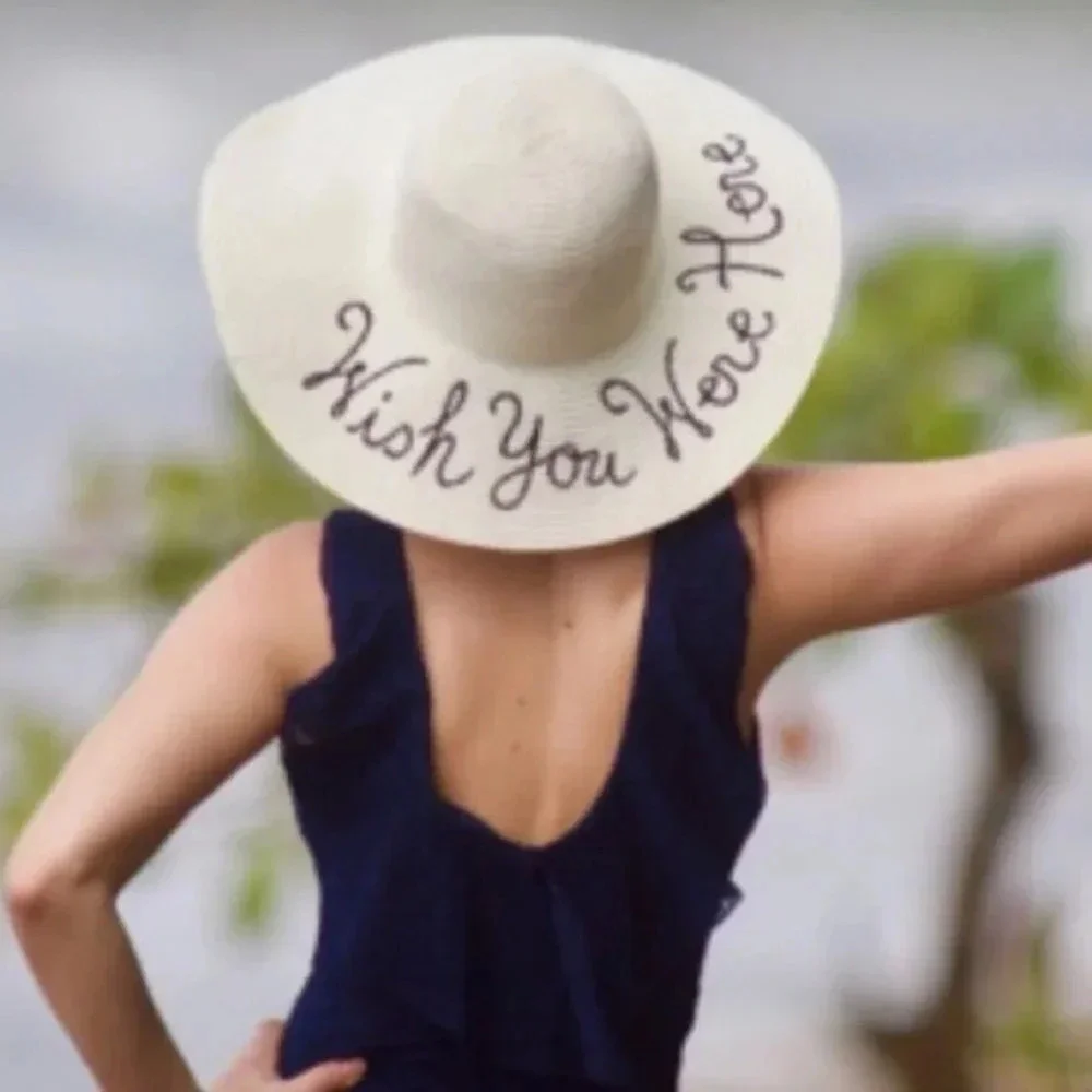 Wish you were here Sun hat